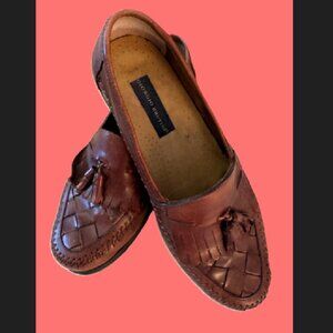 Mens 'Giorgio Brutini' tassel brown loafers size 11 D